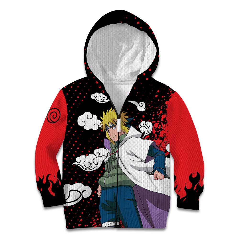 Minato Namikaze - Naruto Kid Hoodie Anime Style