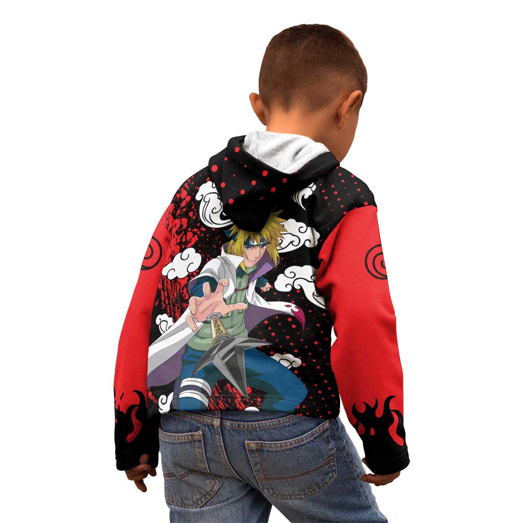 Minato Namikaze - Naruto Kid Hoodie Anime Style