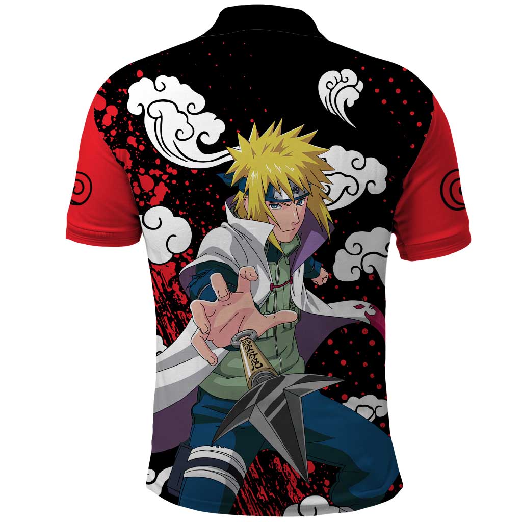 Minato Namikaze - Naruto Polo Shirt Anime Style