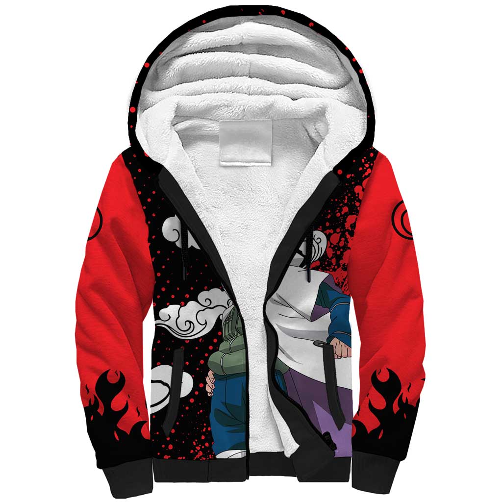 Minato Namikaze - Naruto Sherpa Hoodie Anime Style