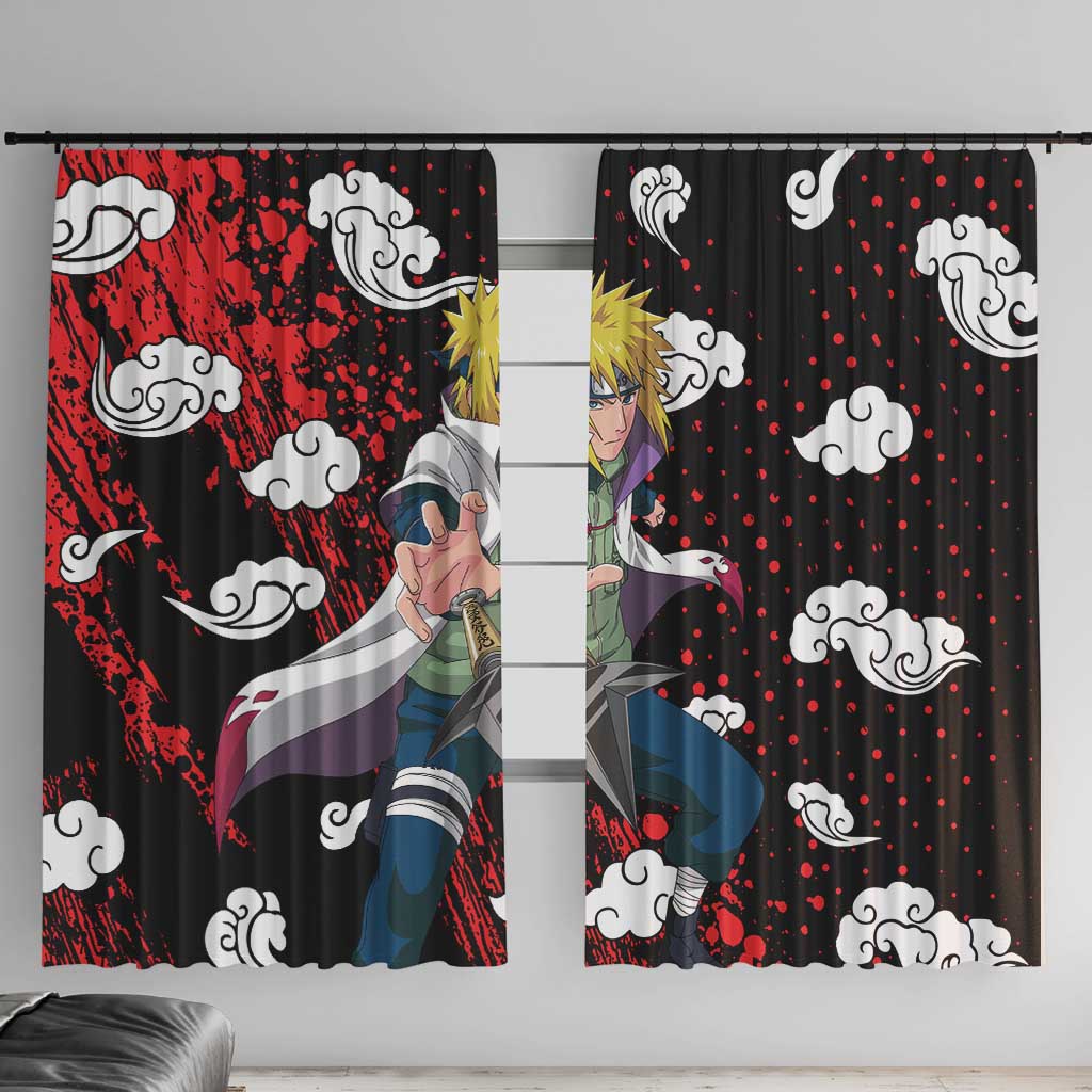 Minato Namikaze - Naruto Window Curtain Anime Style