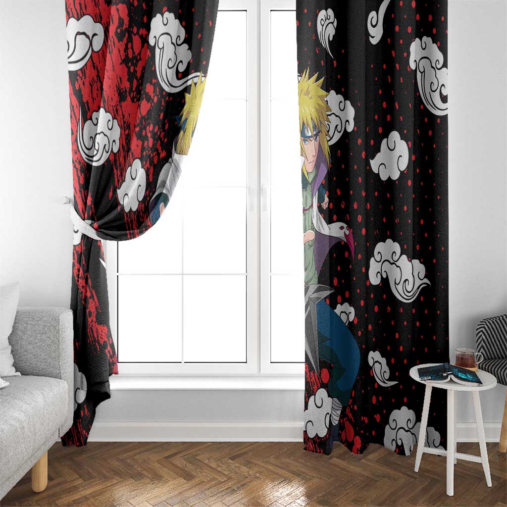 Minato Namikaze - Naruto Window Curtain Anime Style
