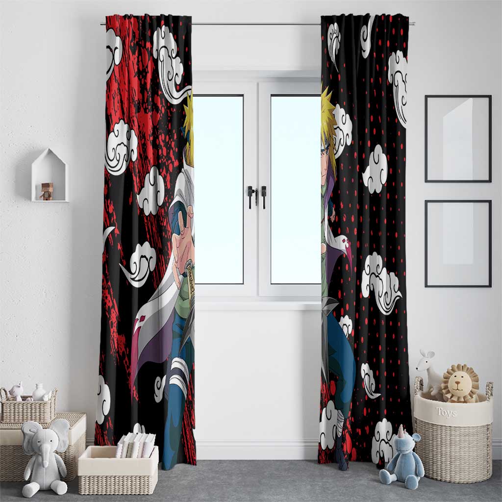 Minato Namikaze - Naruto Window Curtain Anime Style