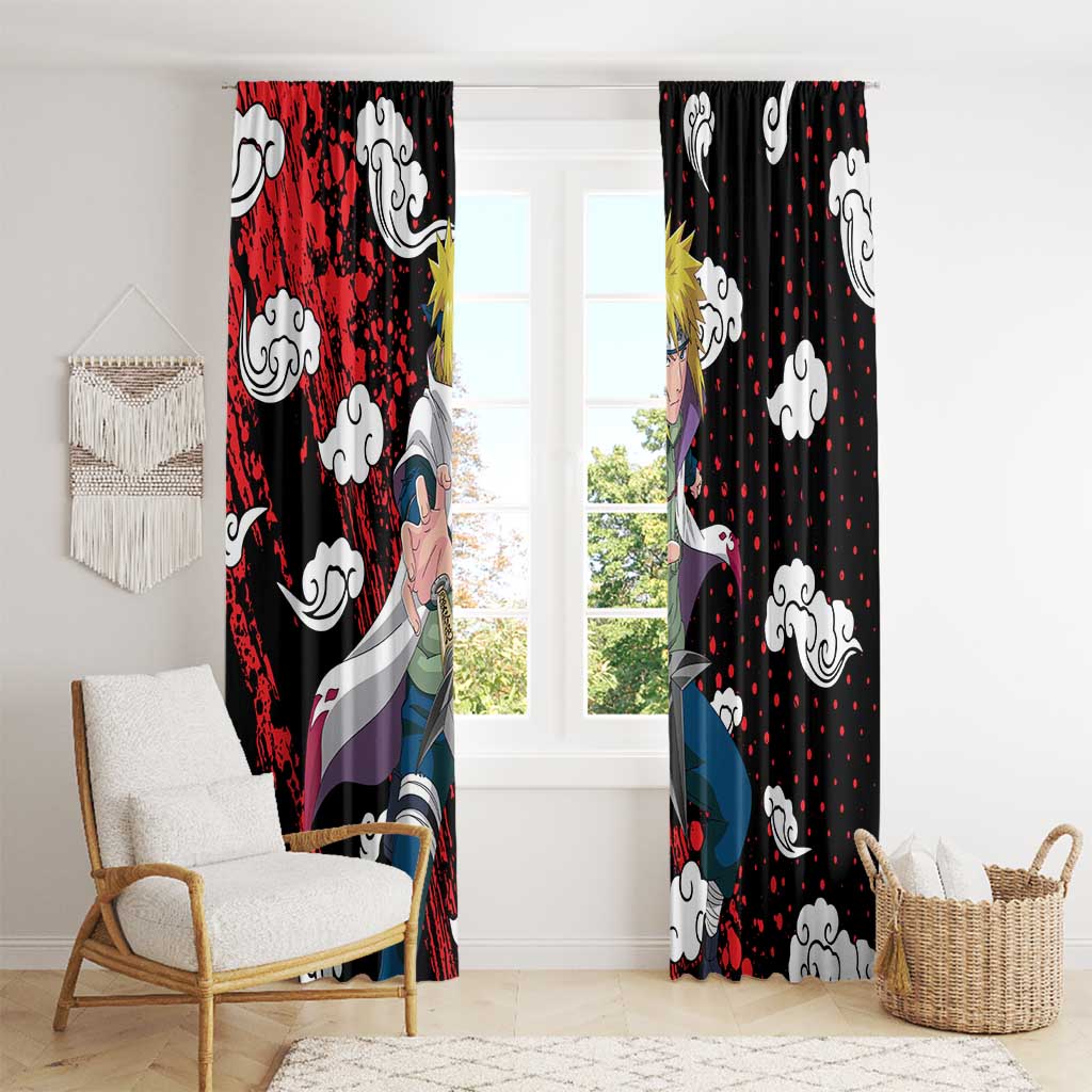 Minato Namikaze - Naruto Window Curtain Anime Style