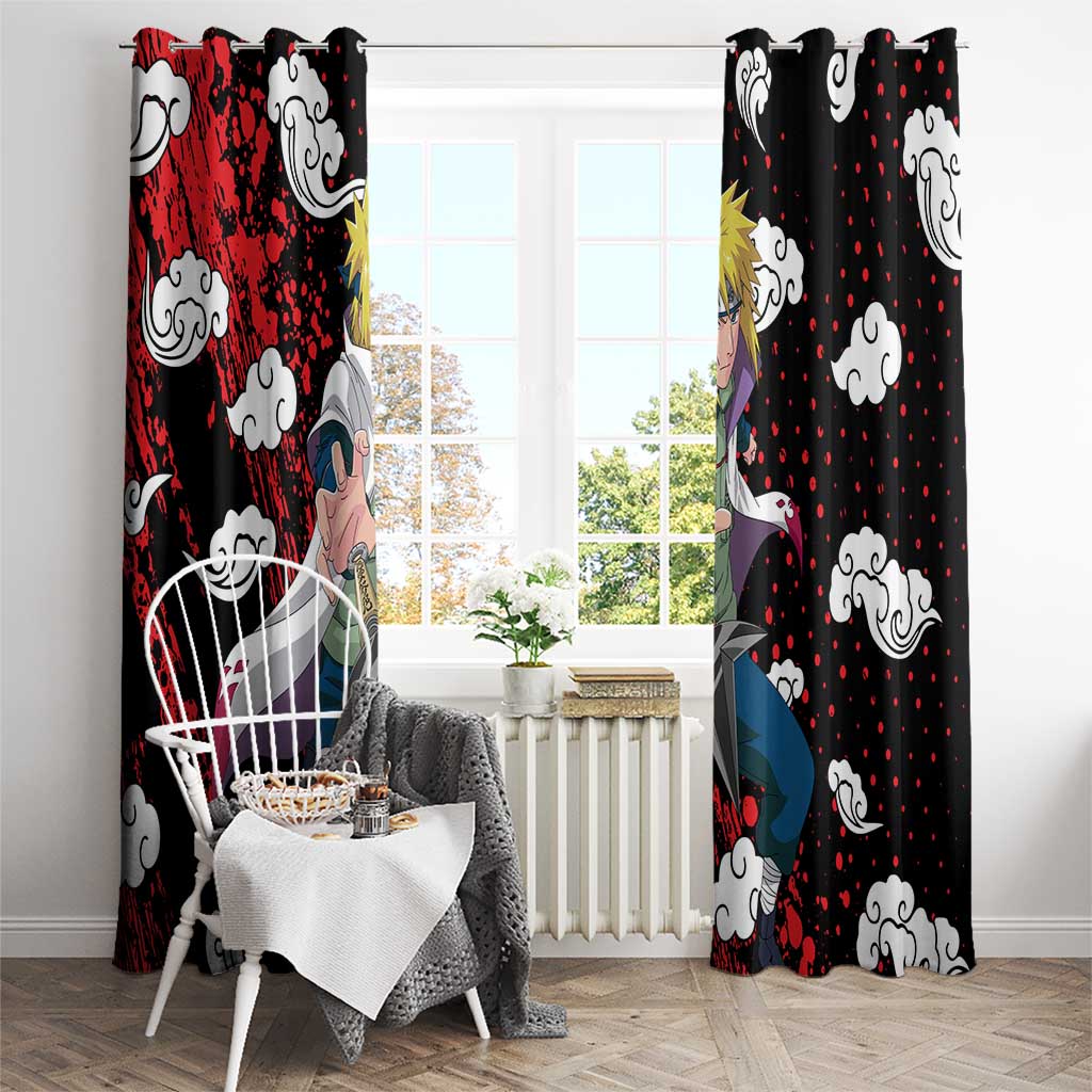 Minato Namikaze - Naruto Window Curtain Anime Style