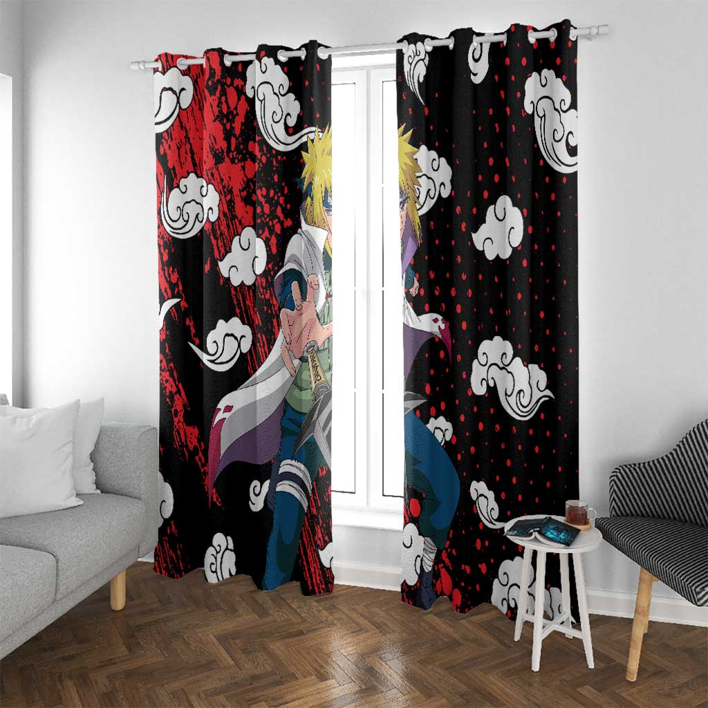 Minato Namikaze - Naruto Window Curtain Anime Style