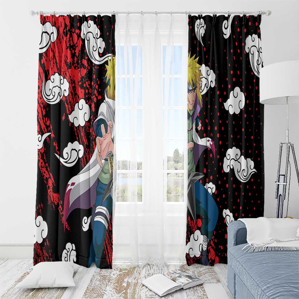 Minato Namikaze - Naruto Window Curtain Anime Style