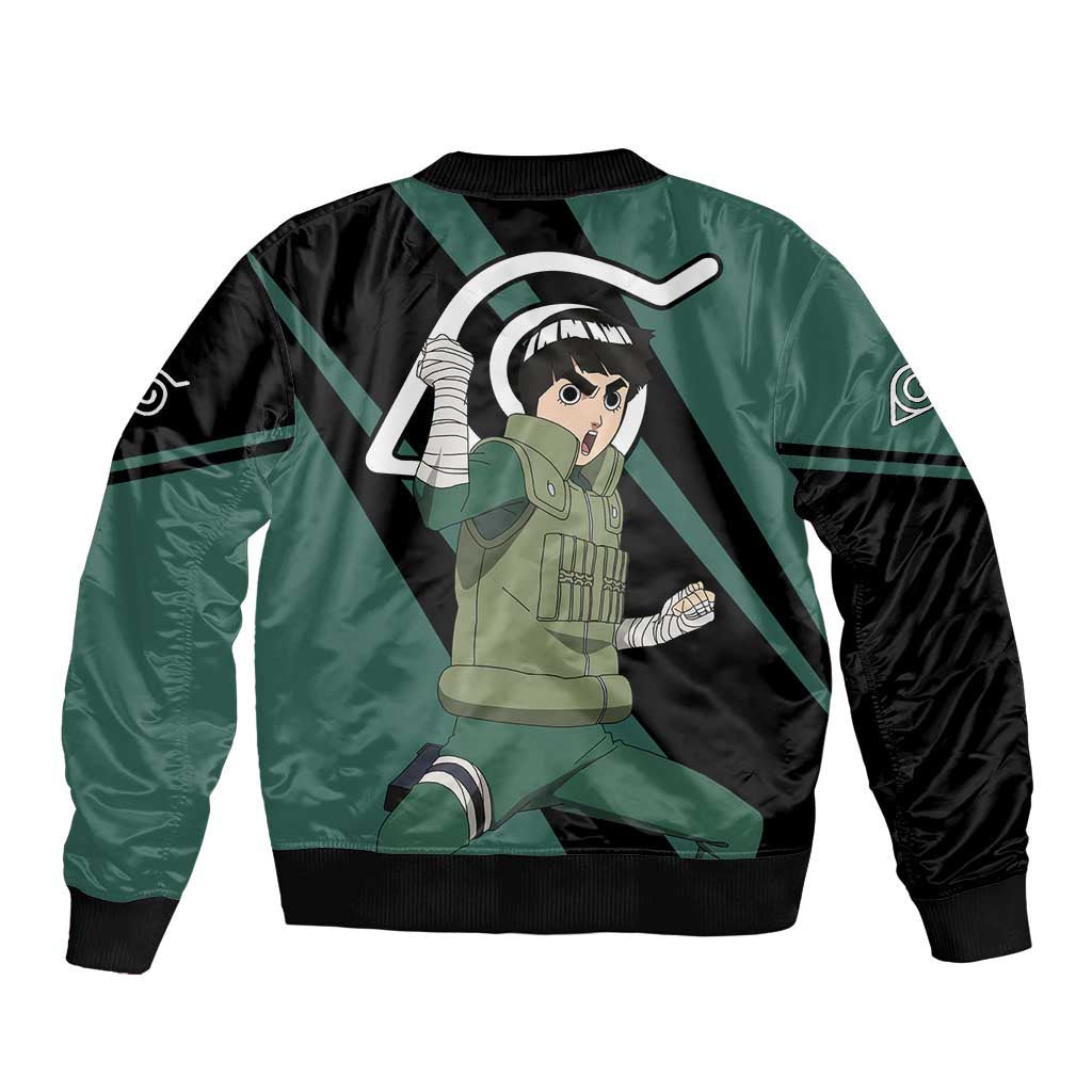 Rock Lee - Naruto Bomber Jacket Anime Style
