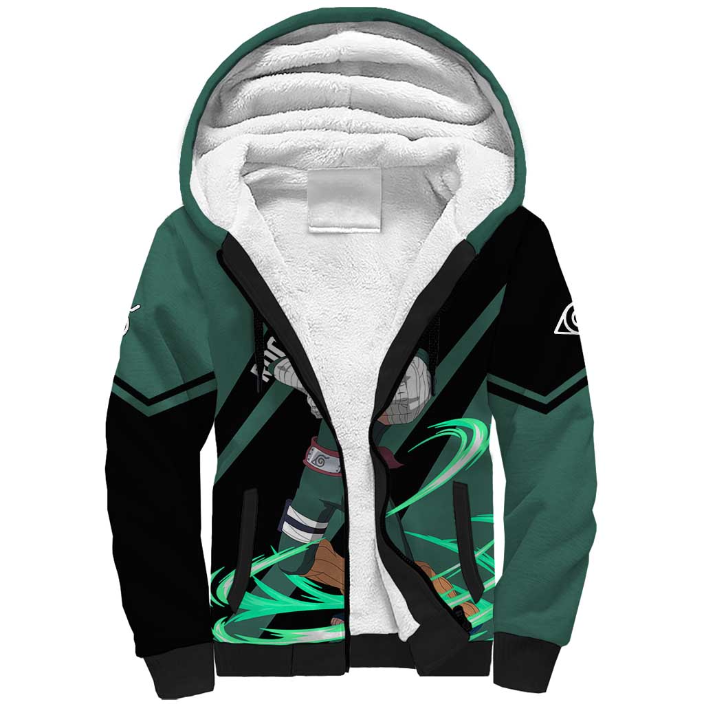 Rock Lee - Naruto Sherpa Hoodie Anime Style