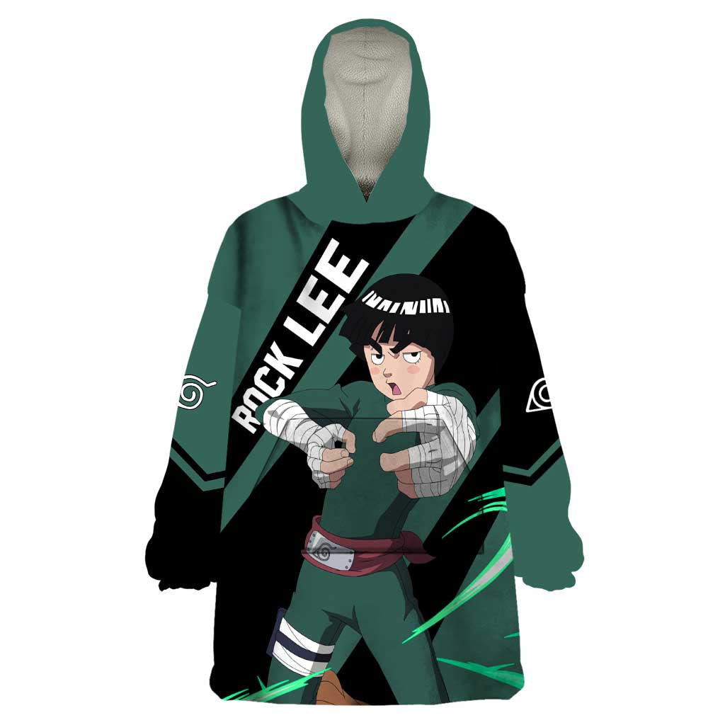 Rock Lee - Naruto Wearable Blanket Hoodie Anime Style