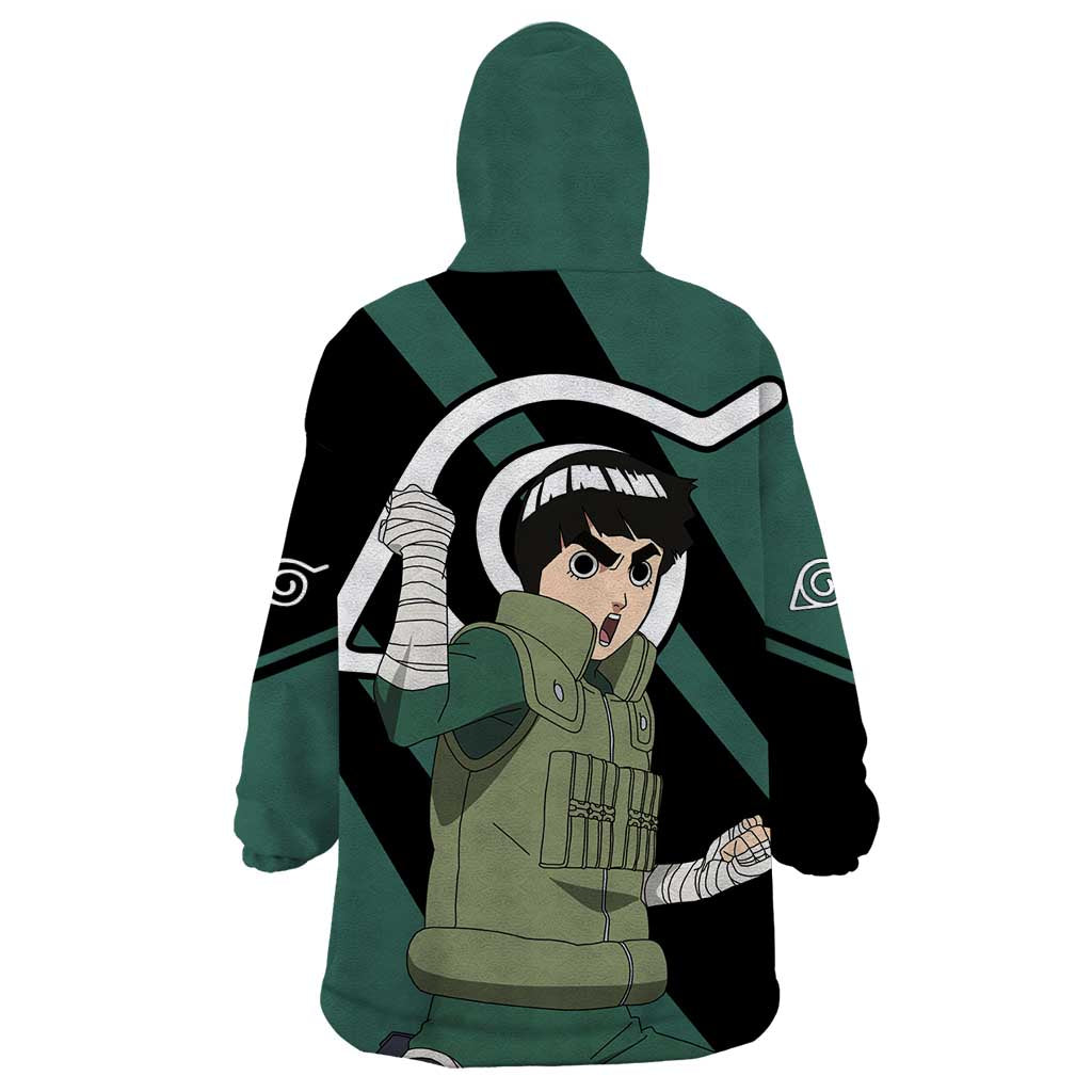 Rock Lee - Naruto Wearable Blanket Hoodie Anime Style