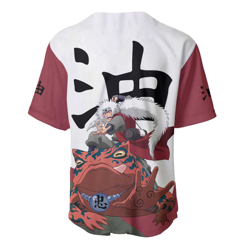 Jiraiya - Naruto Baseball Jersey Anime Style