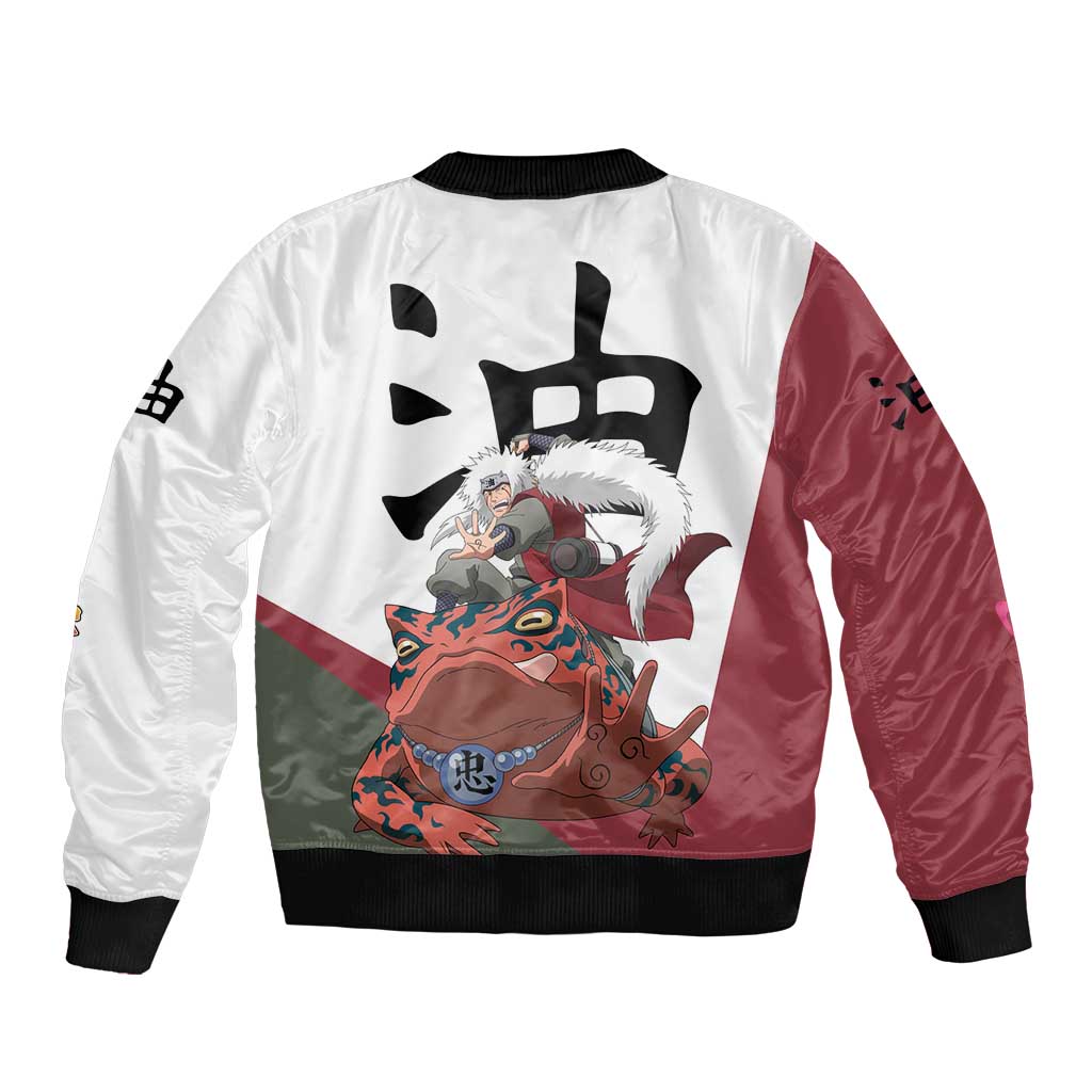 Jiraiya - Naruto Bomber Jacket Anime Style