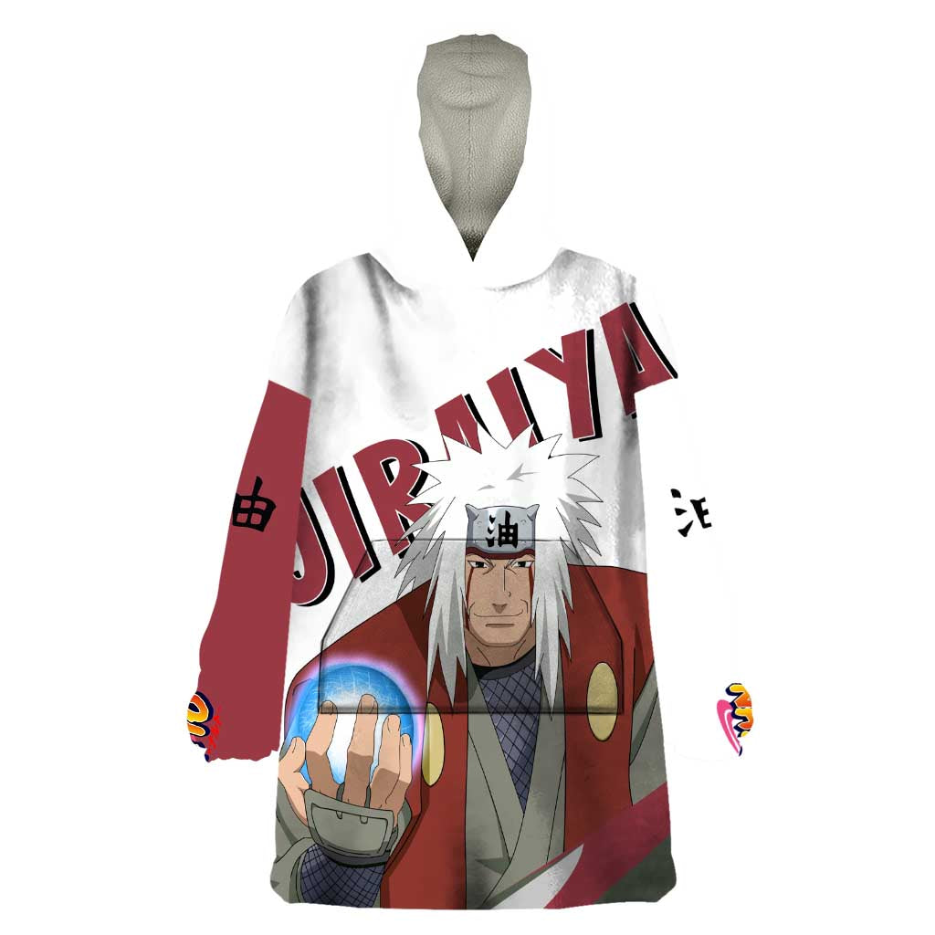 Jiraiya - Naruto Wearable Blanket Hoodie Anime Style