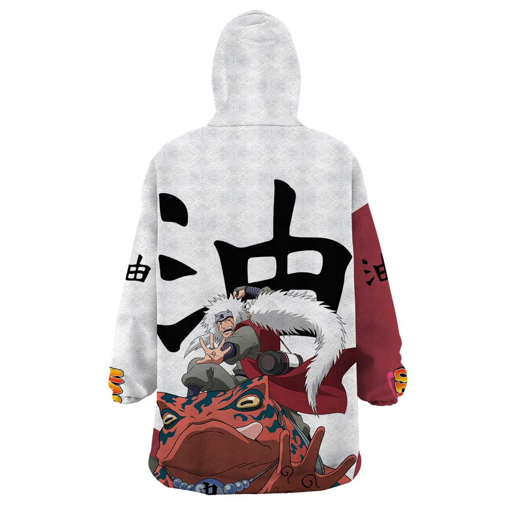 Jiraiya - Naruto Wearable Blanket Hoodie Anime Style