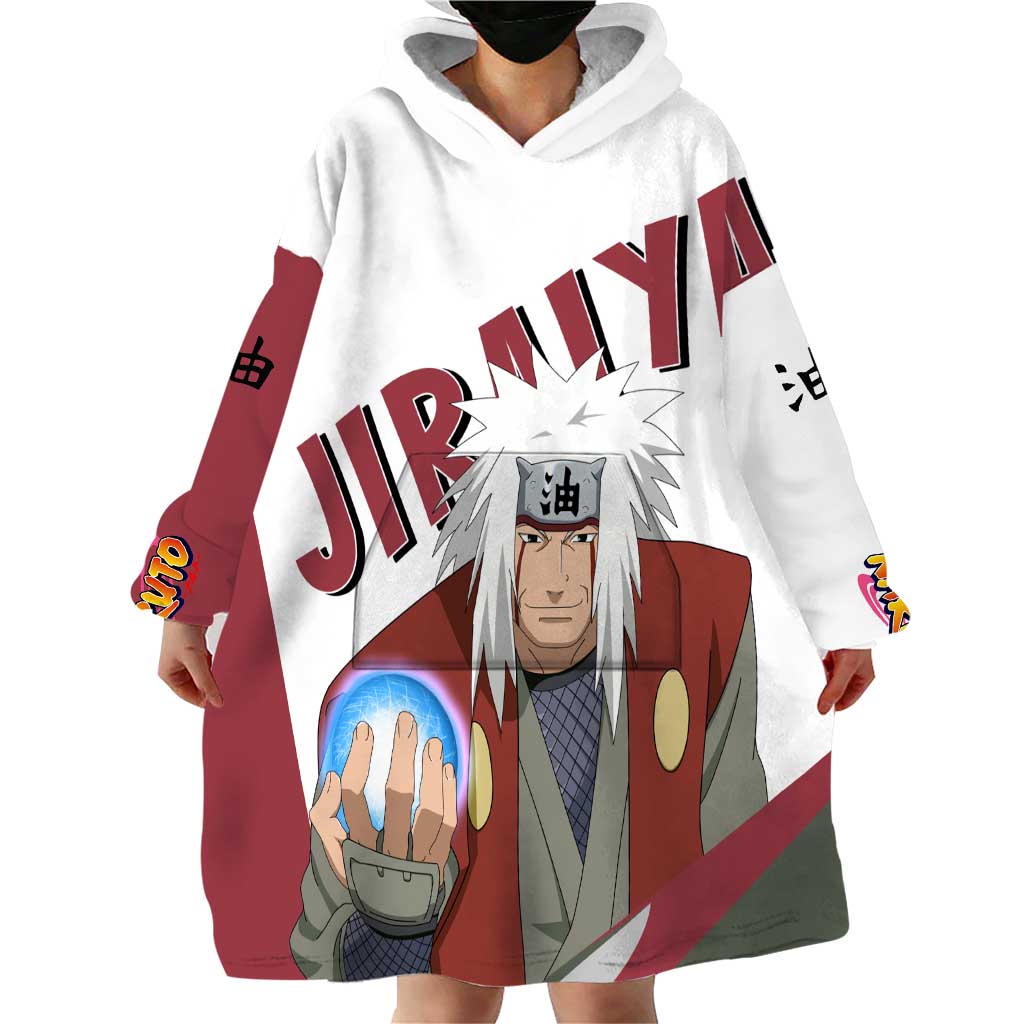 Jiraiya - Naruto Wearable Blanket Hoodie Anime Style
