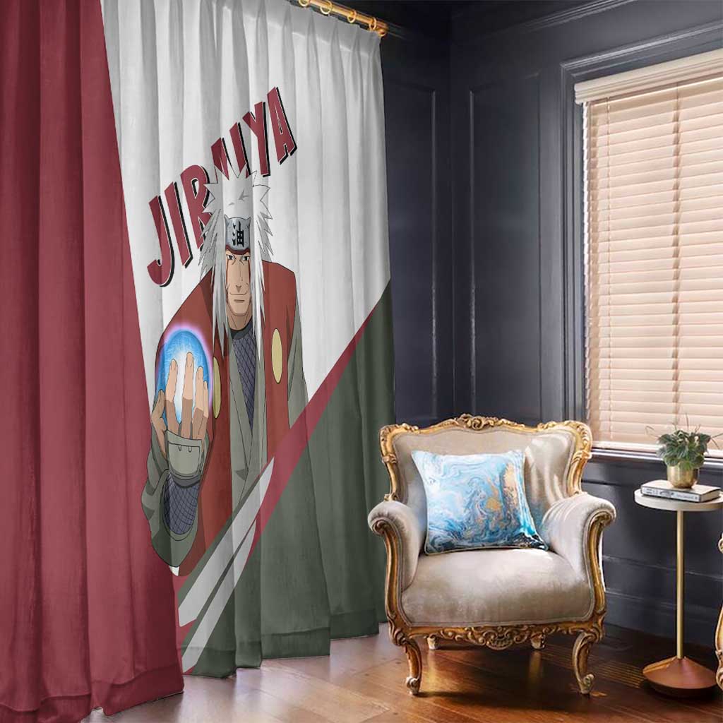 Jiraiya - Naruto Window Curtain Anime Style