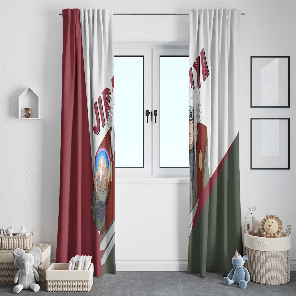 Jiraiya - Naruto Window Curtain Anime Style