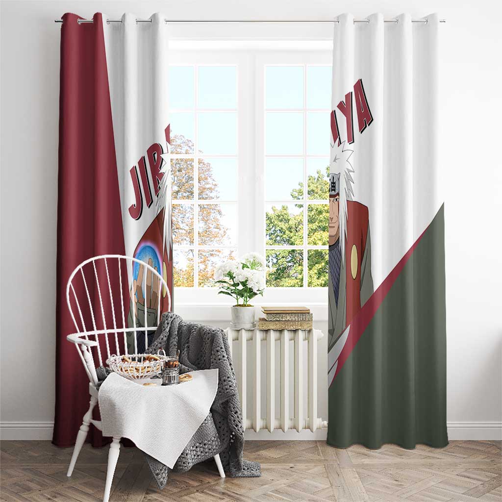 Jiraiya - Naruto Window Curtain Anime Style