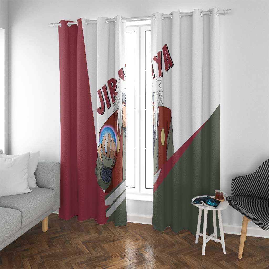 Jiraiya - Naruto Window Curtain Anime Style