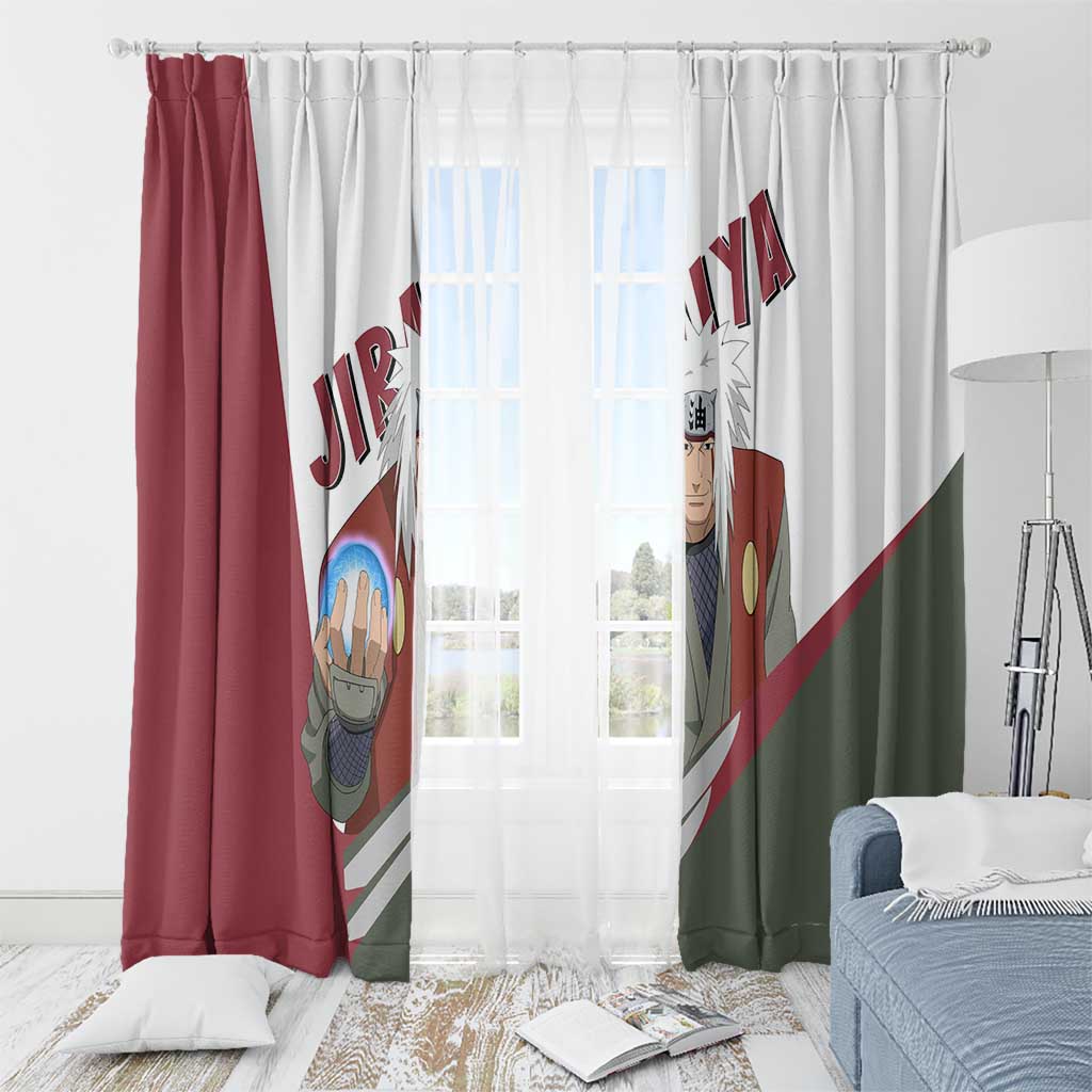 Jiraiya - Naruto Window Curtain Anime Style