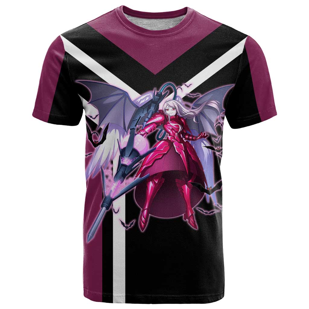 Shalltear Bloodfallen Overlord T Shirt with Vampire Pose and Dark Gothic Design - The Mazicc
