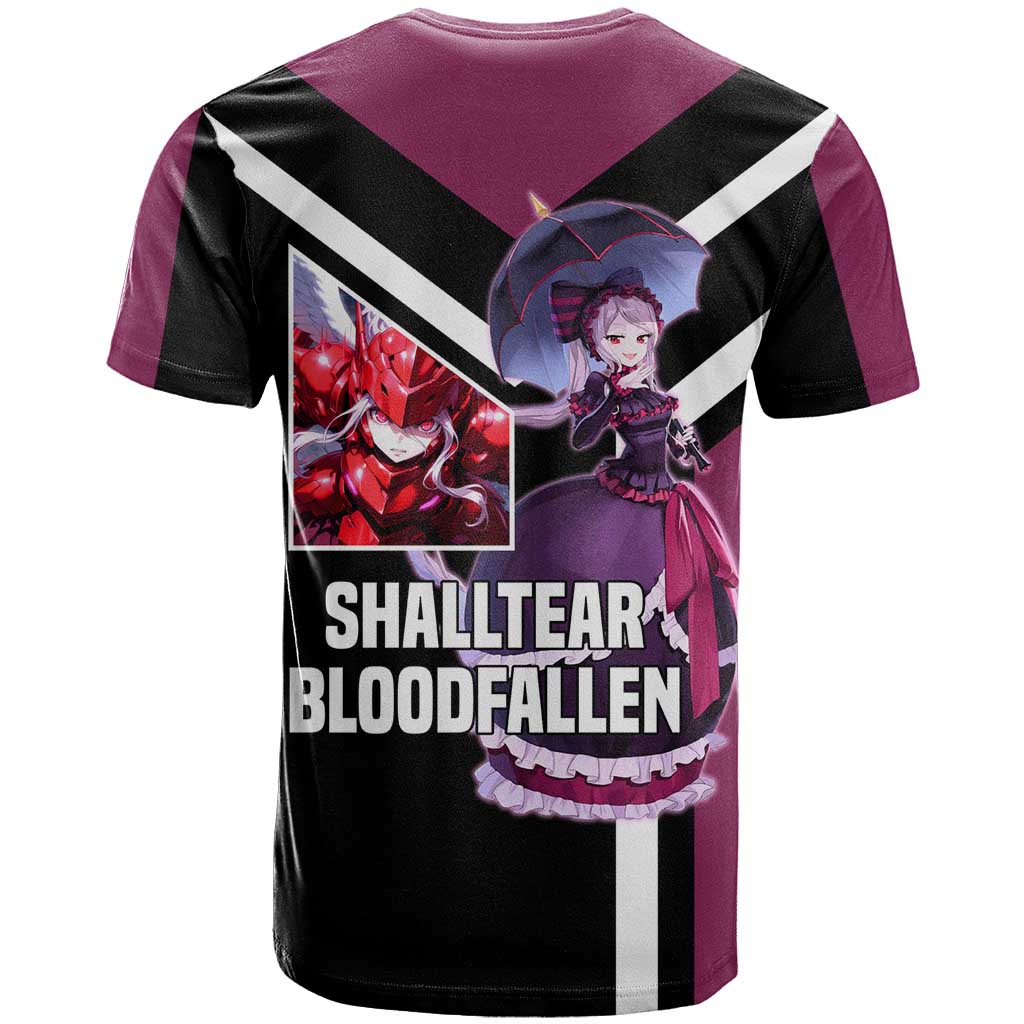 Shalltear Bloodfallen Overlord T Shirt with Vampire Pose and Dark Gothic Design - The Mazicc