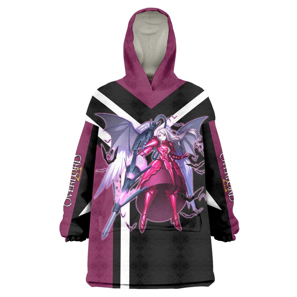 Shalltear Bloodfallen Overlord Wearable Blanket Hoodie with Vampire Pose and Dark Gothic Design - The Mazicc