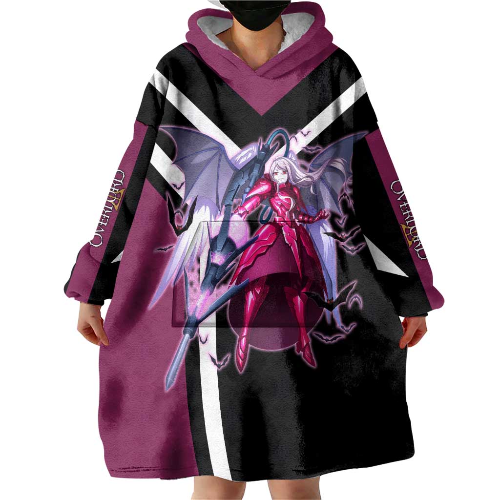 Shalltear Bloodfallen Overlord Wearable Blanket Hoodie with Vampire Pose and Dark Gothic Design - The Mazicc