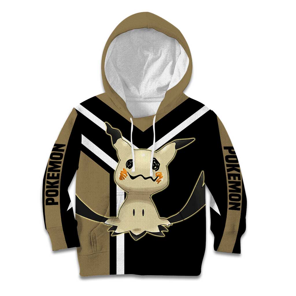 Mimikyu Kid Hoodie with Ghost and Fairy Type and Cute Spooky Design - The Mazicc