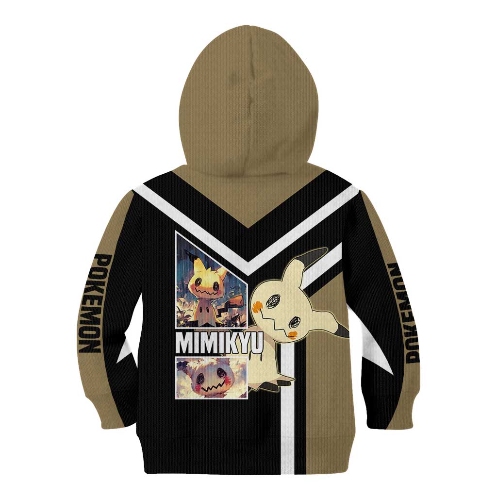Mimikyu Kid Hoodie with Ghost and Fairy Type and Cute Spooky Design - The Mazicc