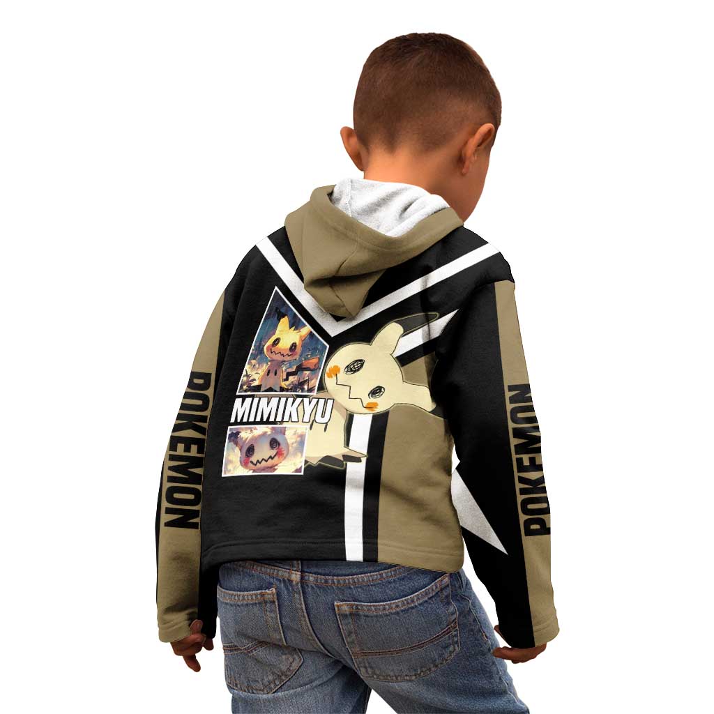 Mimikyu Kid Hoodie with Ghost and Fairy Type and Cute Spooky Design - The Mazicc