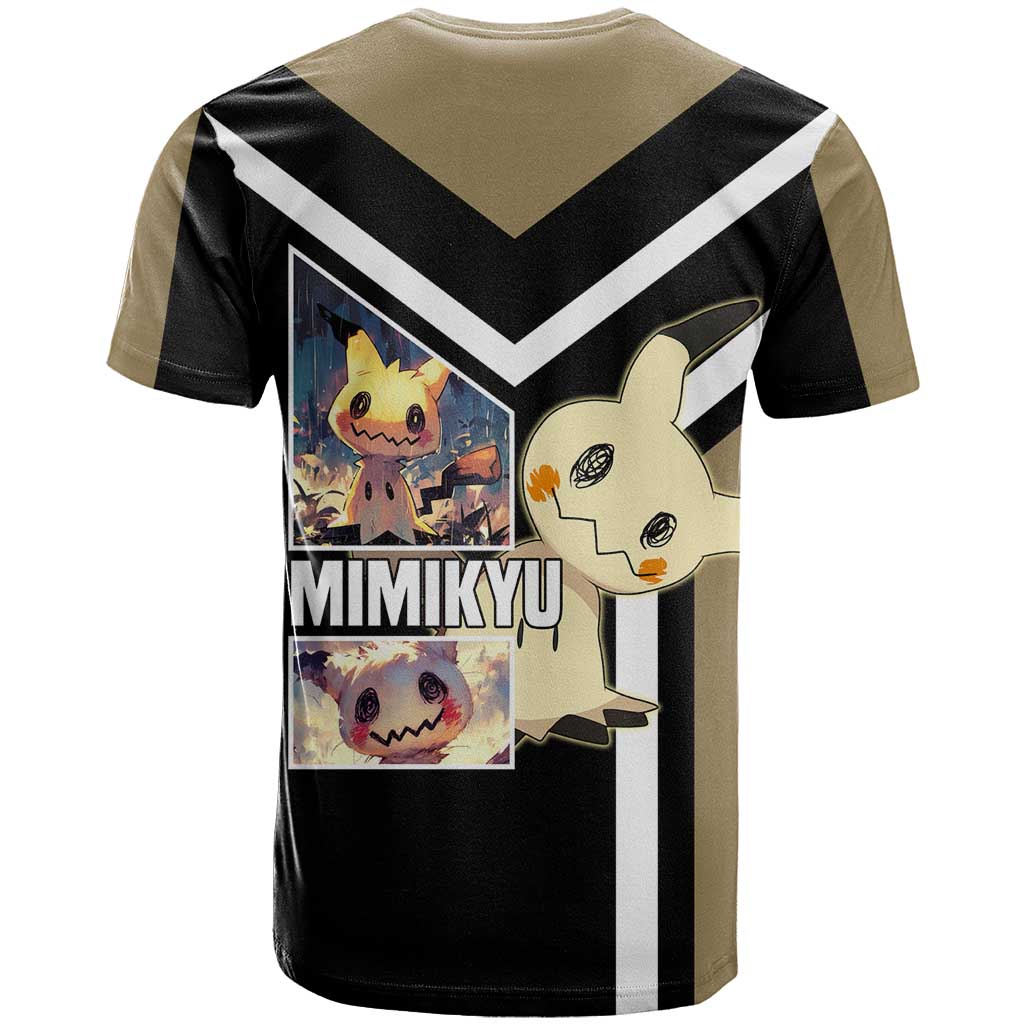 Mimikyu T Shirt with Ghost and Fairy Type and Cute Spooky Design - The Mazicc