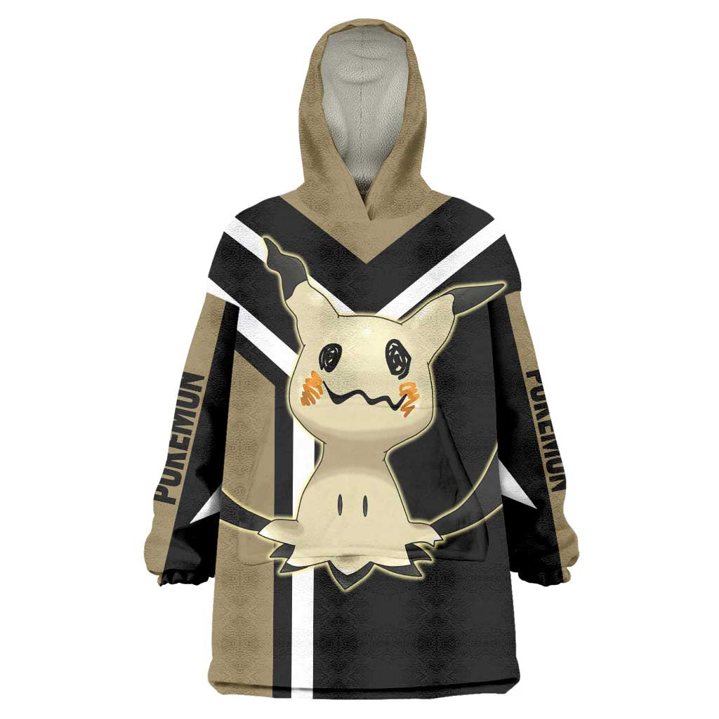 Mimikyu Wearable Blanket Hoodie with Ghost and Fairy Type and Cute Spooky Design - The Mazicc