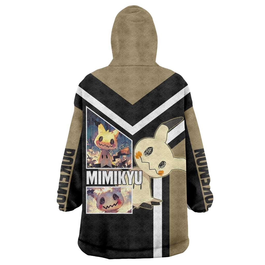 Mimikyu Wearable Blanket Hoodie with Ghost and Fairy Type and Cute Spooky Design - The Mazicc