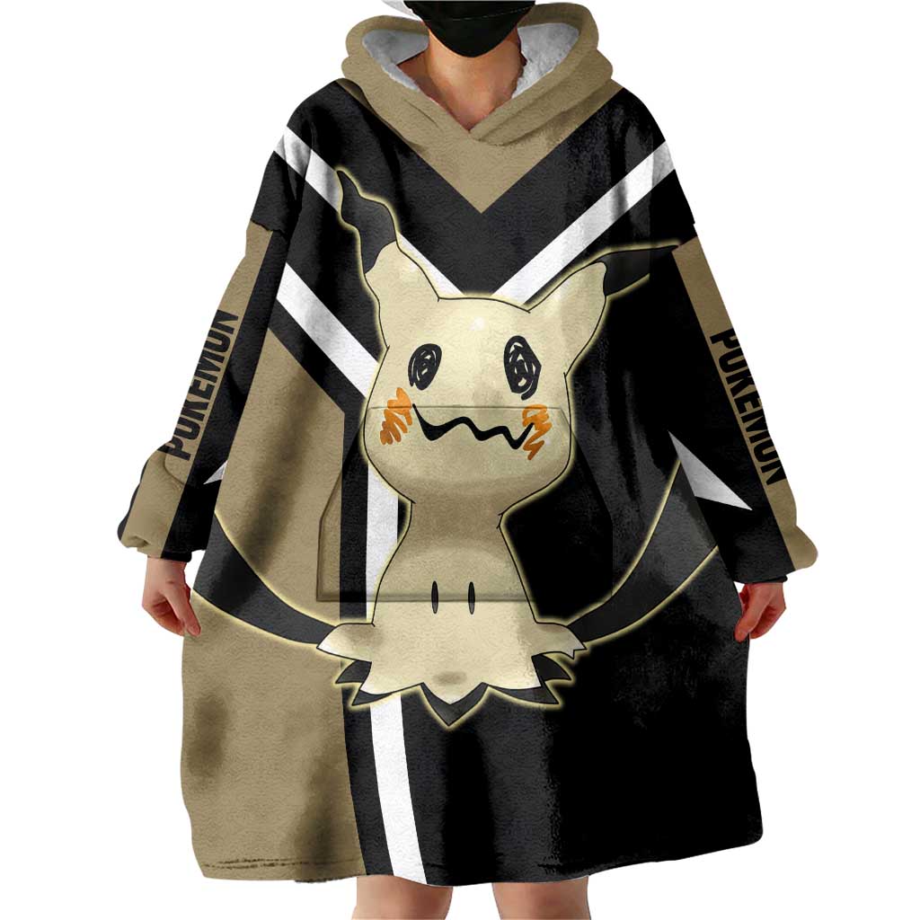 Mimikyu Wearable Blanket Hoodie with Ghost and Fairy Type and Cute Spooky Design - The Mazicc