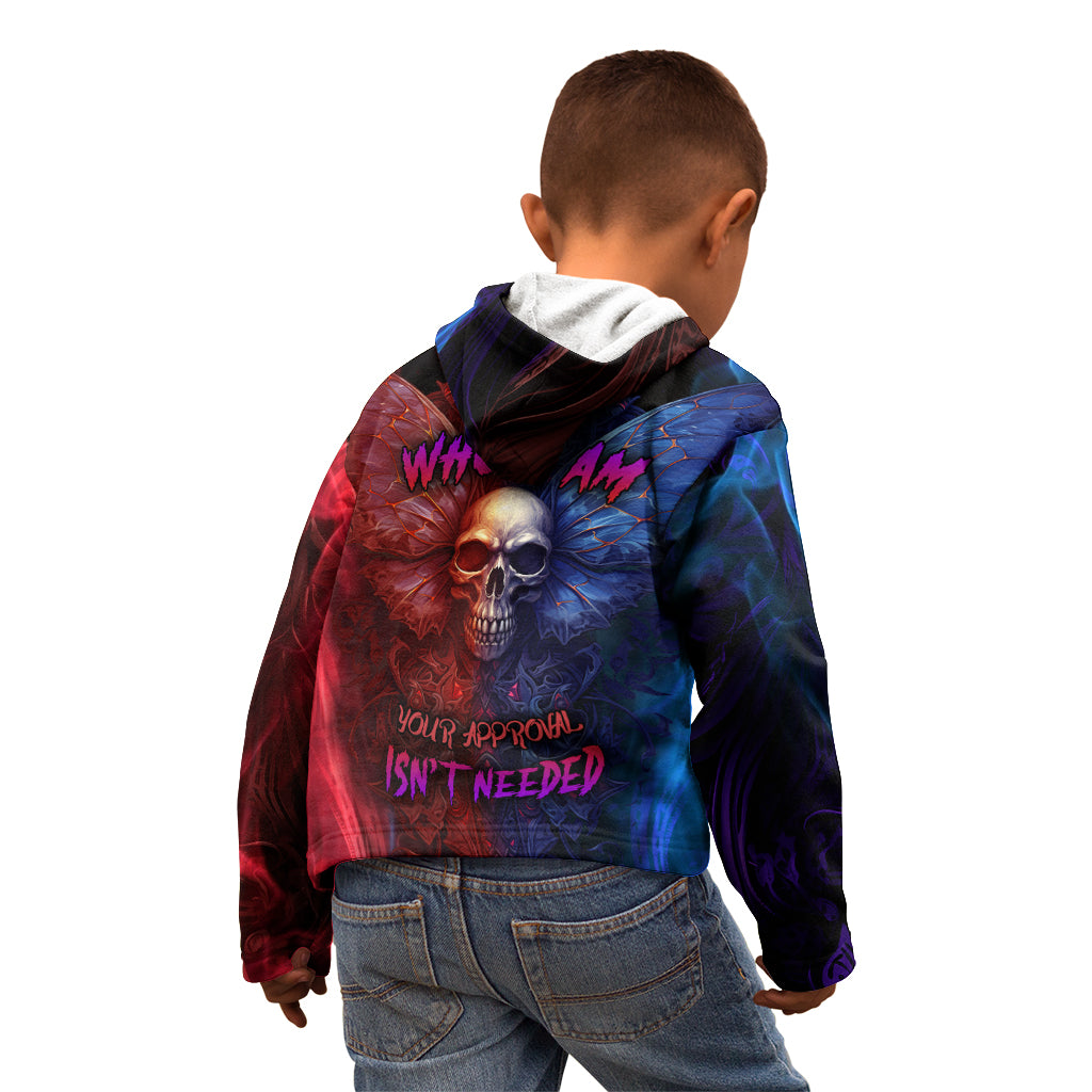 i-am-who-i-am-your-approval-isnt-needed-kid-hoodie