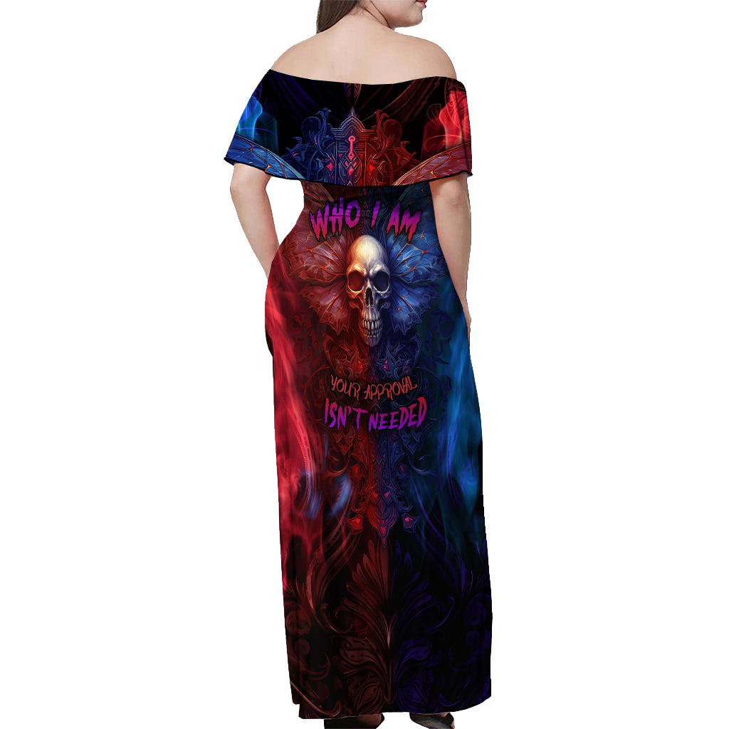 i-am-who-i-am-your-approval-isnt-needed-off-shoulder-maxi-dress