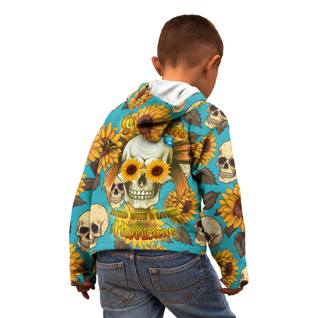 she-is-sunshine-mixed-with-a-little-hurricane-kid-hoodie