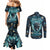 welcome-to-the-dark-side-couples-matching-mermaid-dress-and-long-sleeve-button-shirts