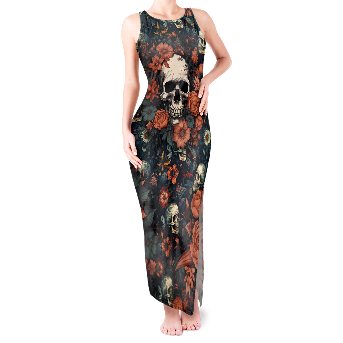 i-talk-i-smile-i-laugh-too-but-be-care-ful-when-im-silent-tank-maxi-dress