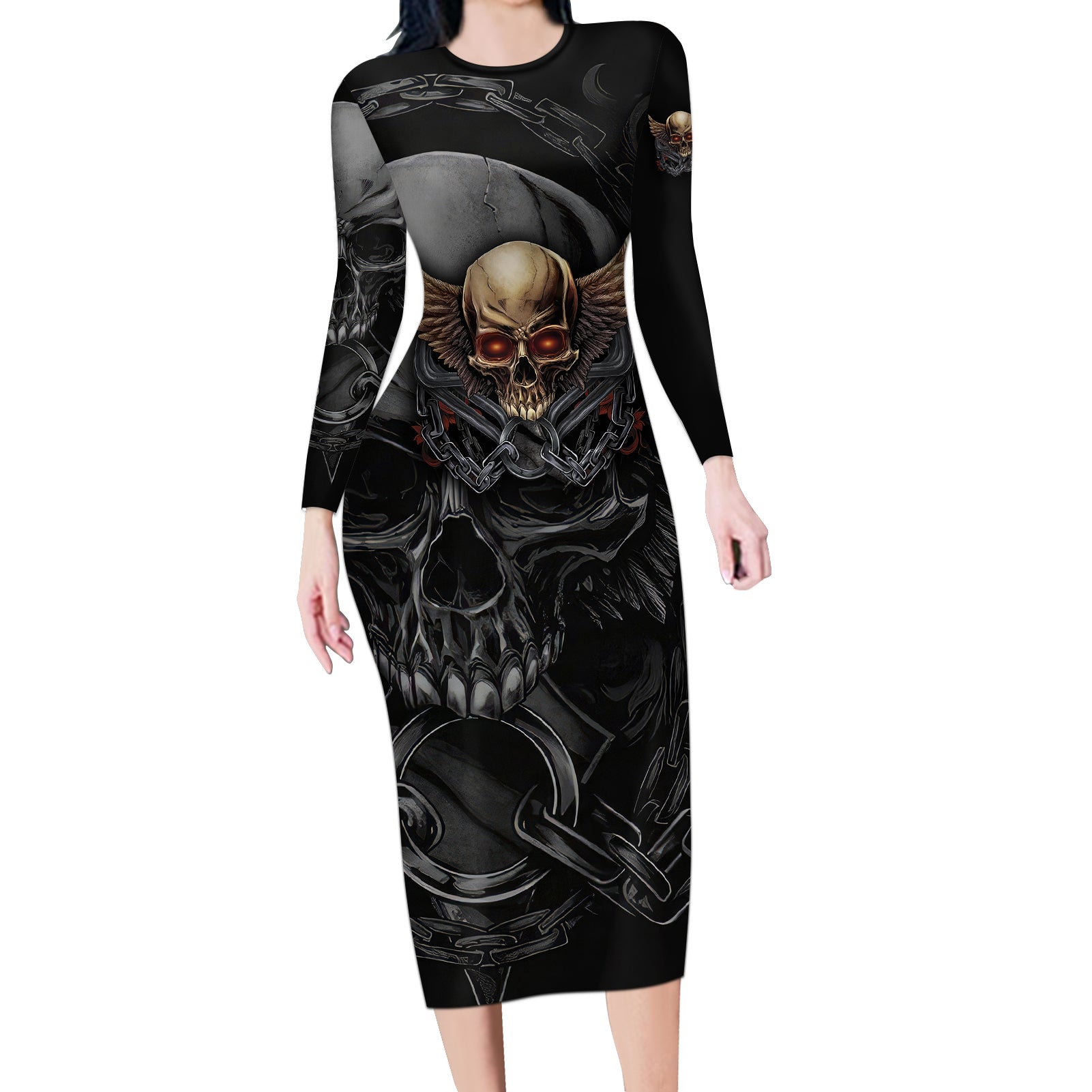 people-give-me-the-creep-long-sleeve-bodycon-dress