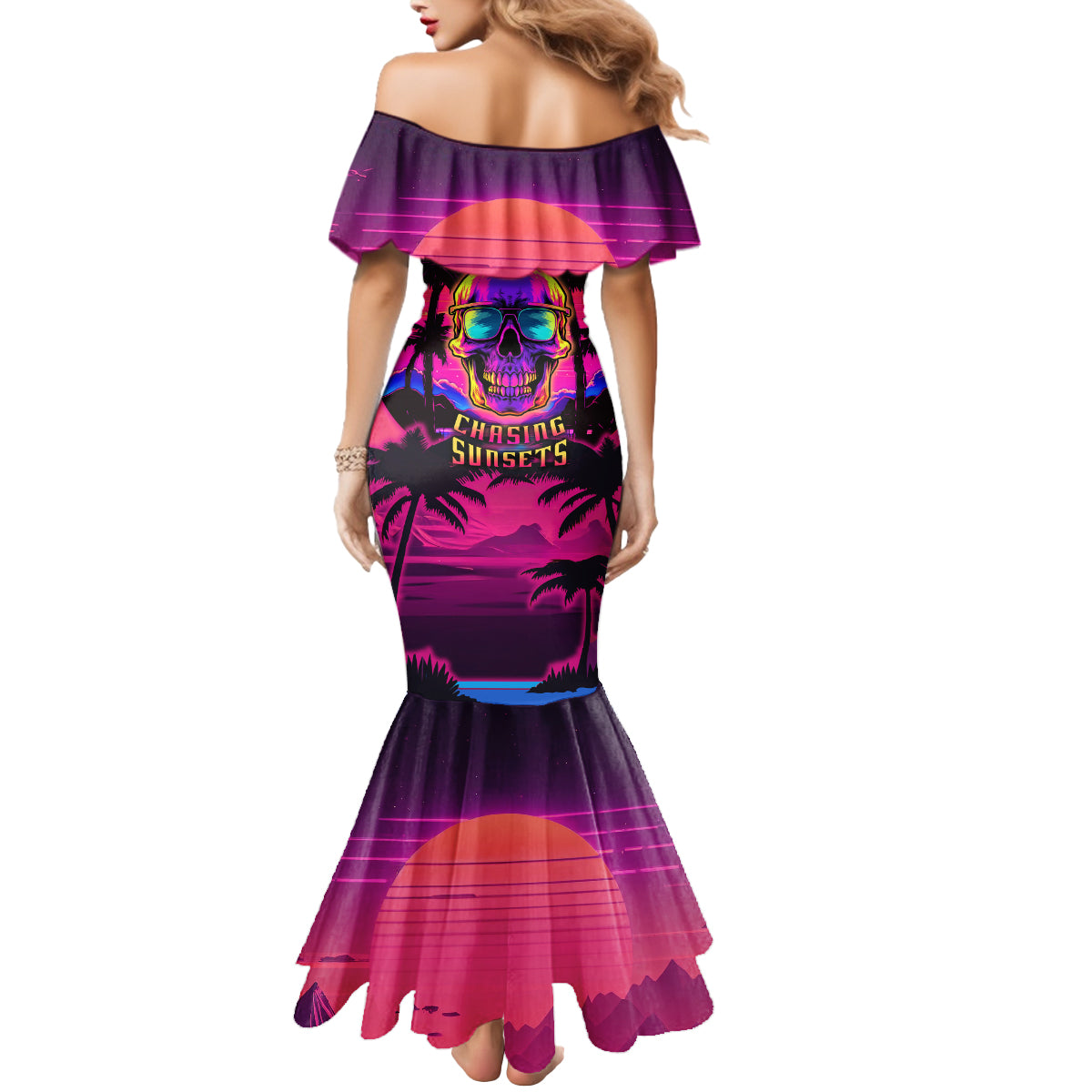 foreuer-chasing-sunsets-skull-mermaid-dress