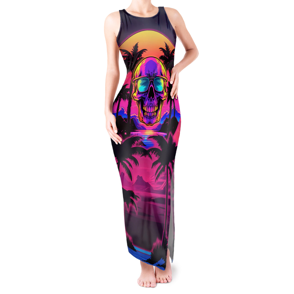 foreuer-chasing-sunsets-skull-tank-maxi-dress