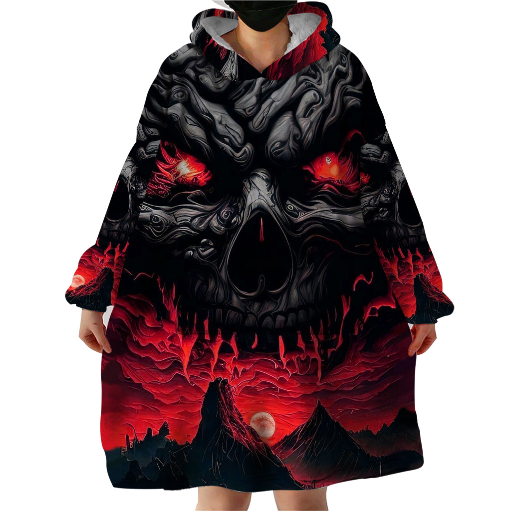 time-to-unleash-alittle-hell-wearable-blanket-hoodie