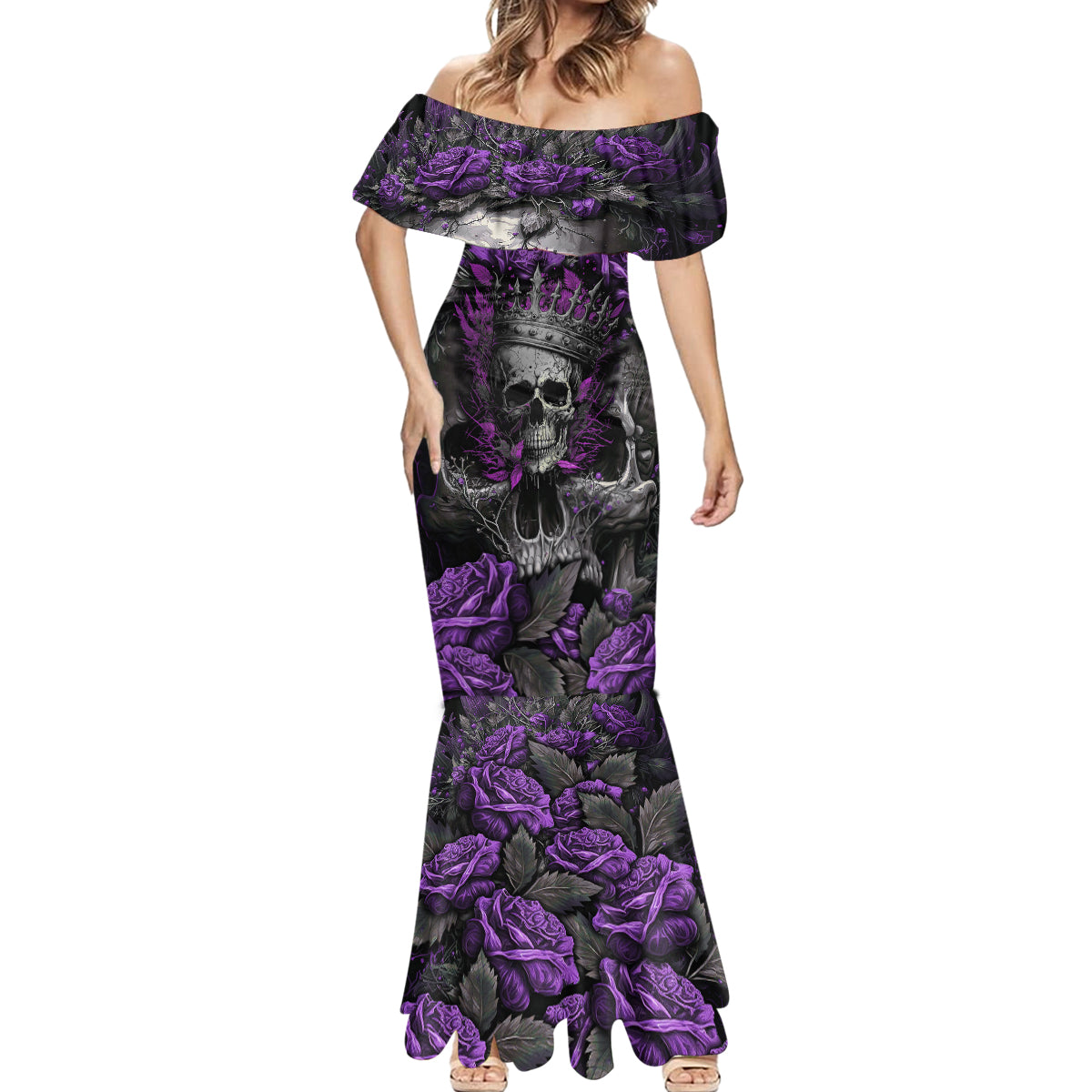 i-am-a-haunt-mess-mermaid-dress