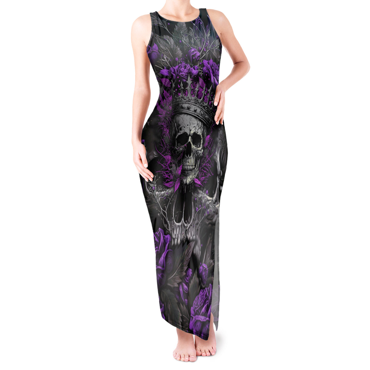i-am-a-haunt-mess-tank-maxi-dress