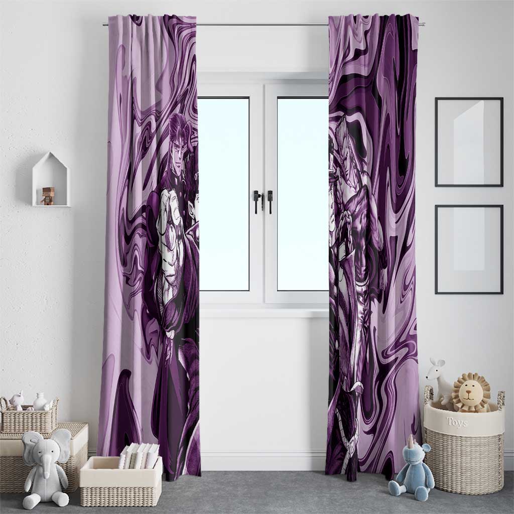 Lucid Stardust Crusaders Jojo’s Bizarre Adventure Window Curtain Anime Mix With Mable Style