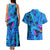 Naruto Akatsuki Urban Grafitti Pain Couples Matching Tank Maxi Dress and Hawaiian Shirt Anime  Mix Abstract Style