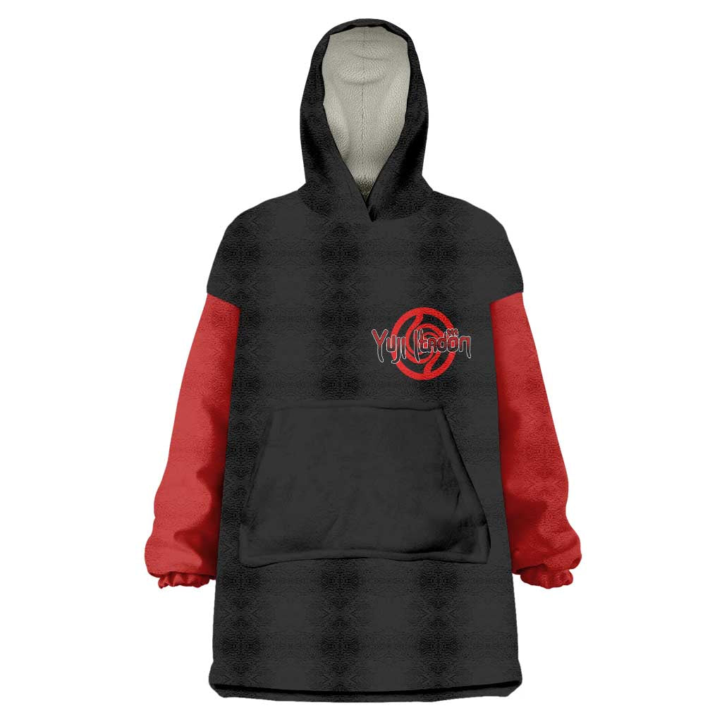 Yuji Itadori - Jujutsu Kaisen Wearable Blanket Hoodie Anime Mix Manga Style